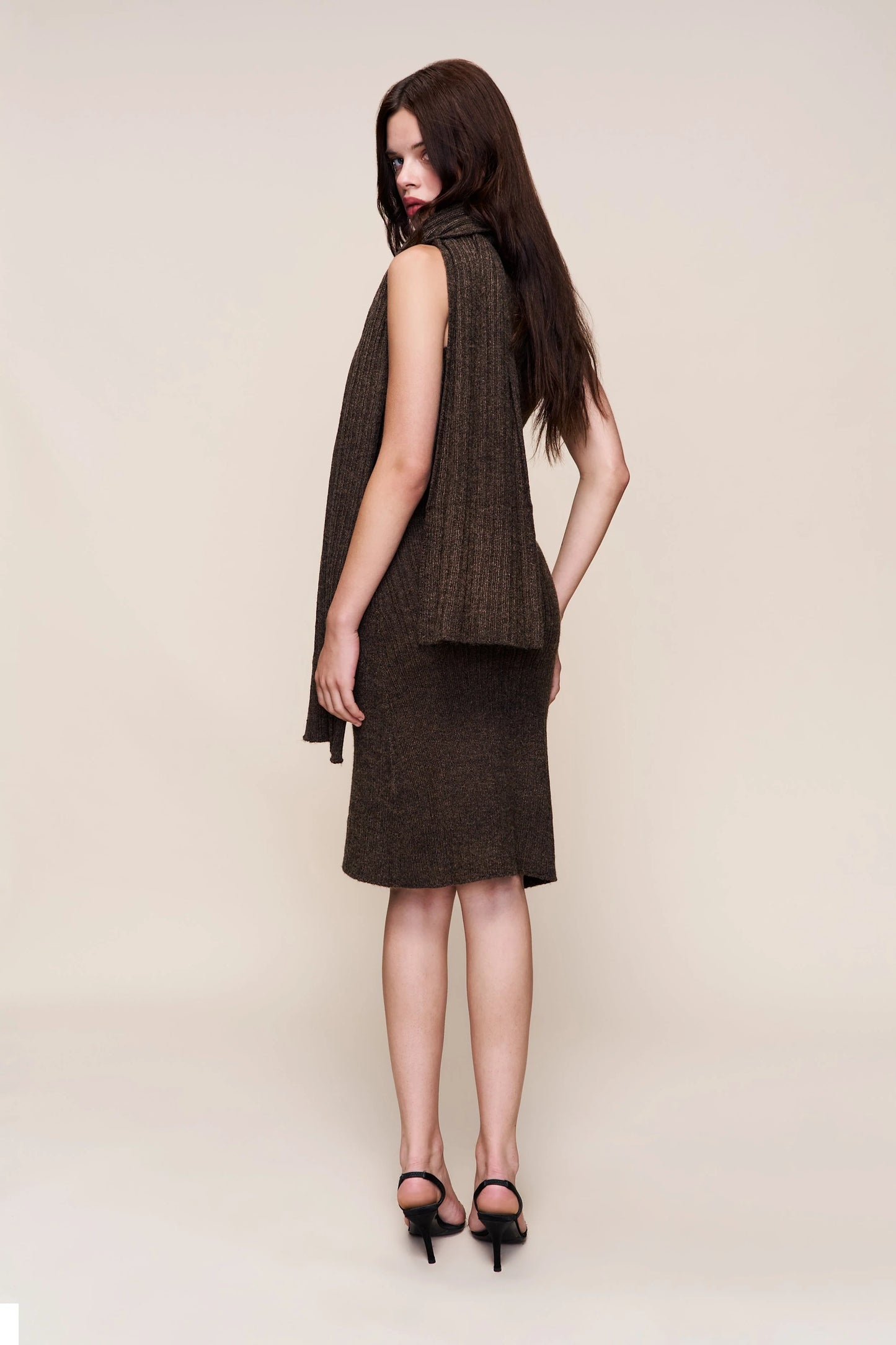 Hooded Knit Dress