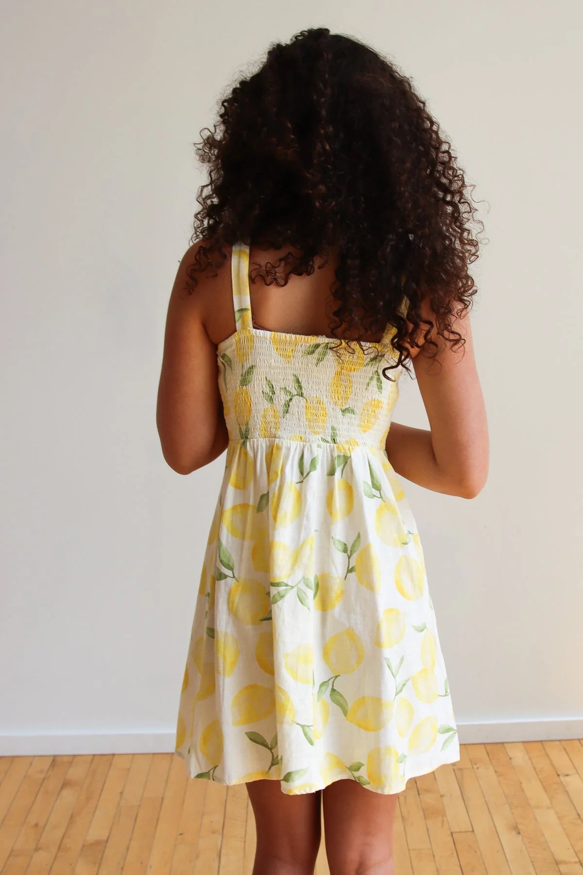 Lemon Mini Dress