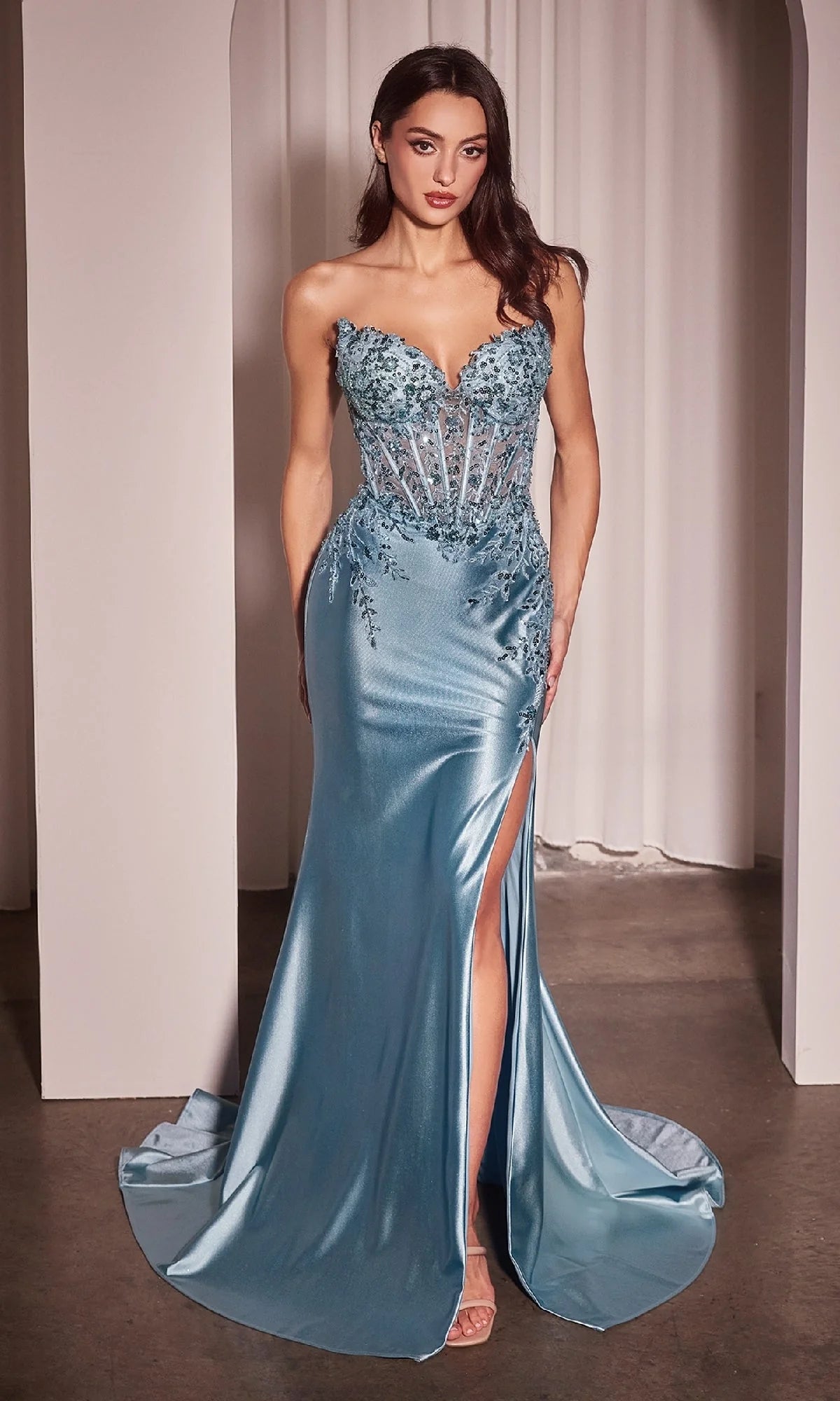 Ladivine Long Formal Dress KV1112