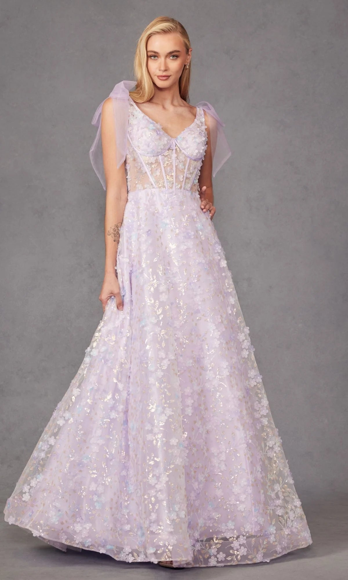 Juliet Long Formal Dress jt2439k