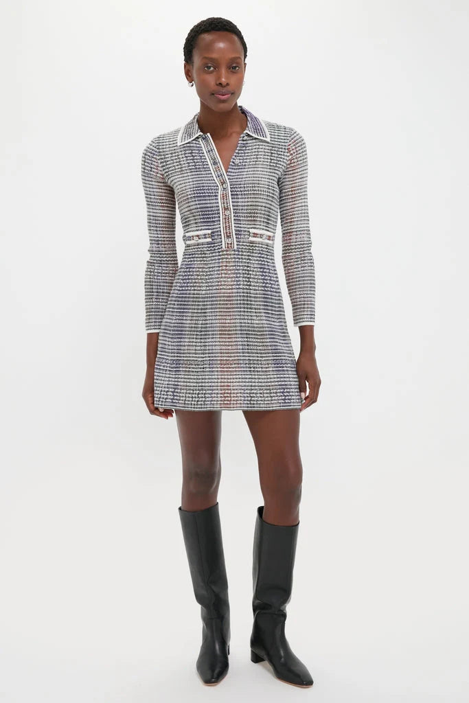 Dark Hunter Green Multi Lauper Dress
