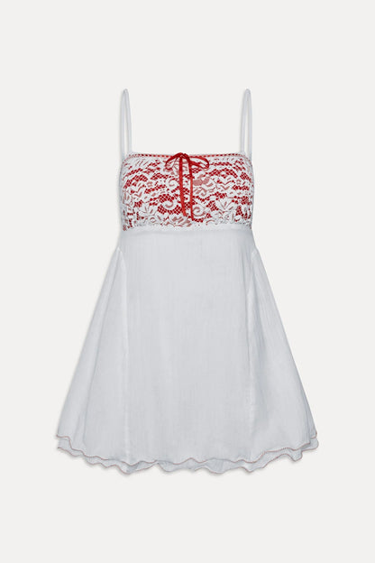 Imani Cotton Mini Dress - Sweet Bloom