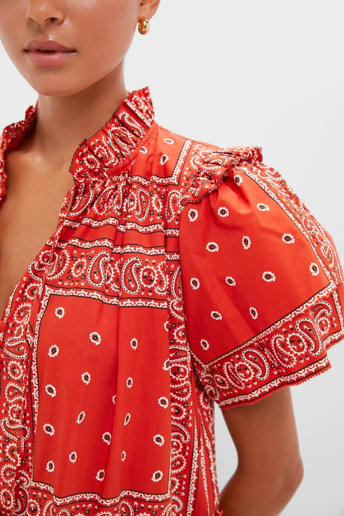 Exclusive Aces Wild Red Merritt Dress