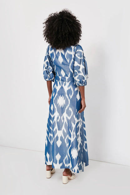 Blue Jodhpur Dress