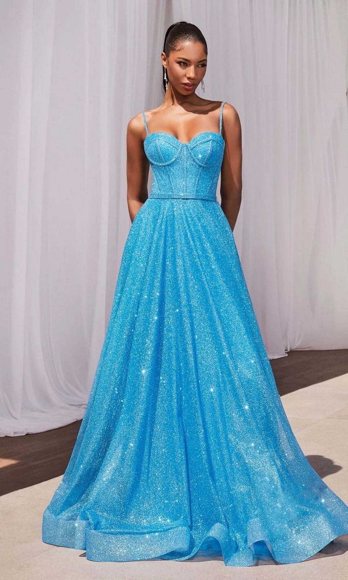 Long Formal Dress CDS483 by Ladivine