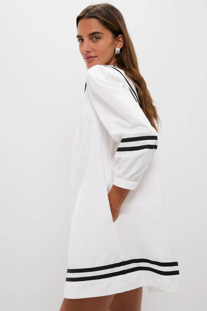White Palina Mini Dress