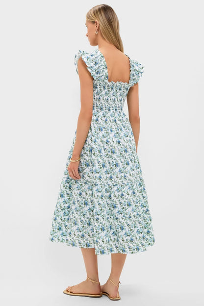 White English Daisy Ellie Nap Dress