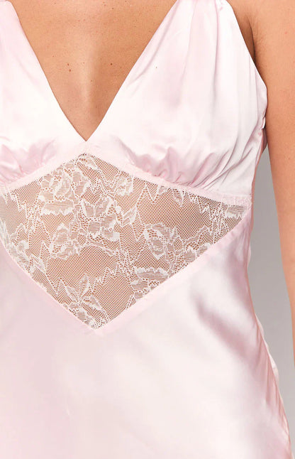 Nolan Light Pink Maxi Dress