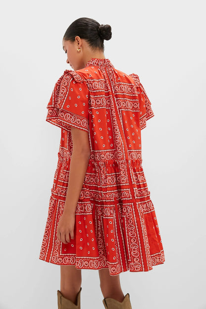 Exclusive Aces Wild Red Merritt Dress