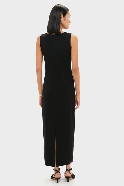 Black Kingston Knit Dress