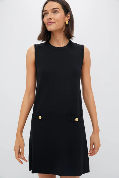 Black Knit Malley Dress