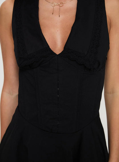 Haworth Mini Dress Black