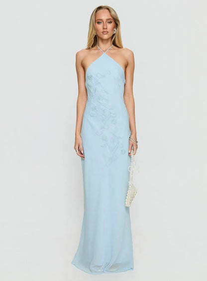Epilogues Arrowhead Maxi Dress Blue