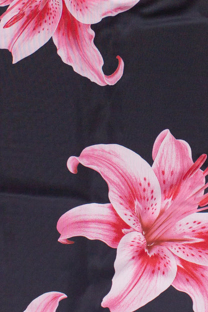 Pink Lillies Mesh Tube Midi Dress