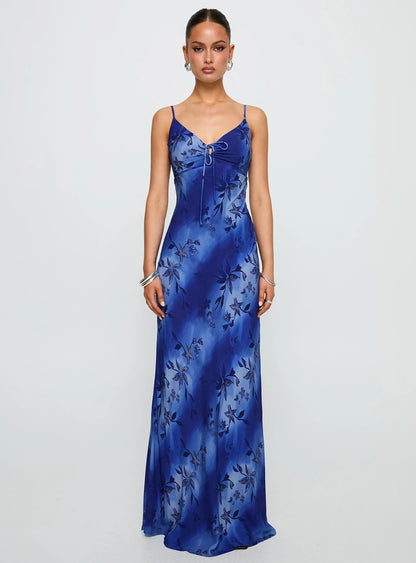 Lauraline Maxi Dress Blue