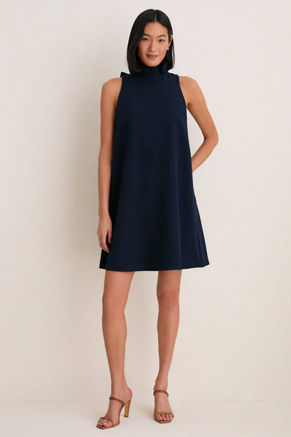 Navy Blythe Dress