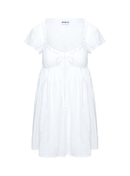 Monsterrat Mini Dress White