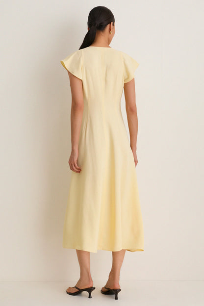 Double Cream Gisa Zip Dress