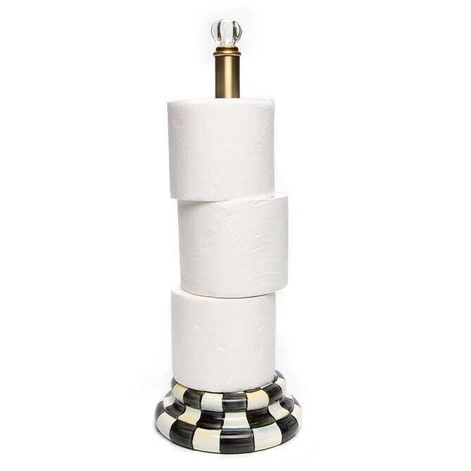 Courtly Check Enamel Bath Collection
