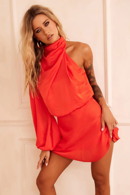 Differences Mini Dress - Red