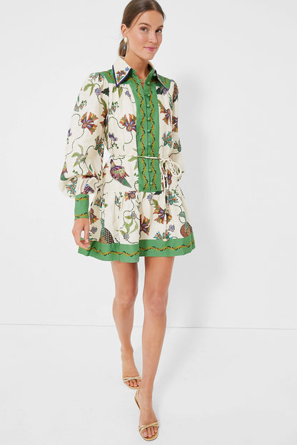 Multi Birdie Mini Dress