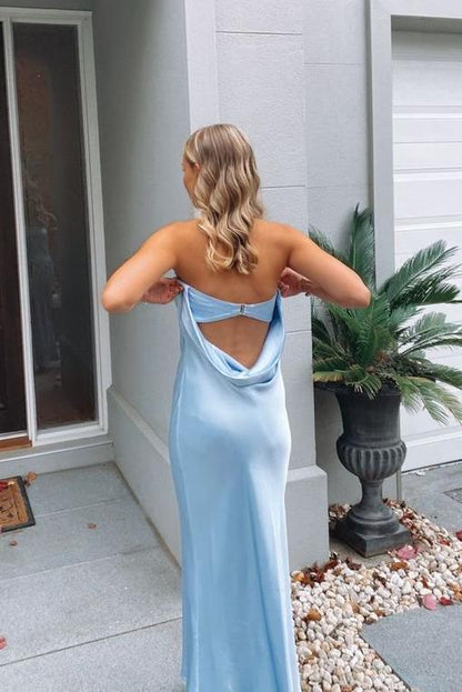 Strapless Jade Mermaid Long Dress