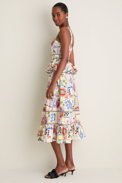 Coastal Conversation Lacey Dress