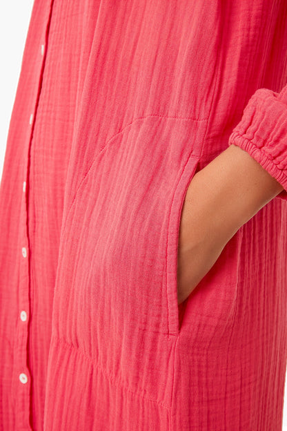 Rose Coral Irys Dress