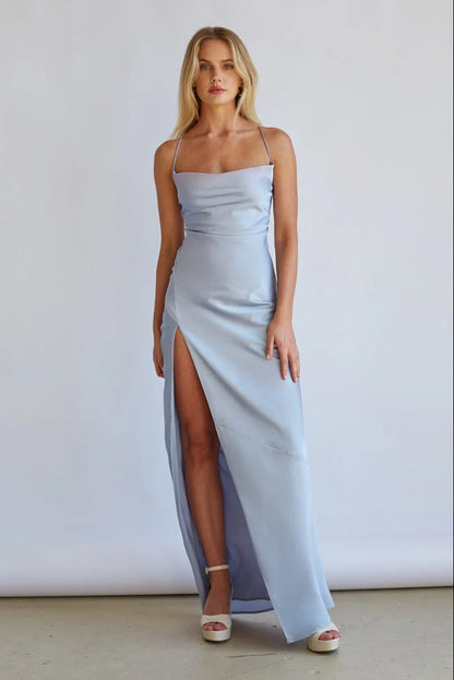 Delmar Satin Slip Maxi Dress