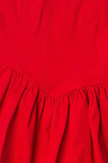 Fitted Bodice Mini Dress