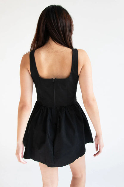Fitted Bodice Mini Dress