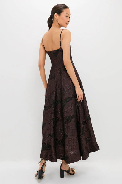 Arabica Jacquard Theron Midi Dress
