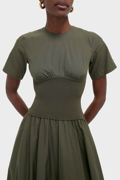 Fern Wrenna Short Sleeve Midi Dress