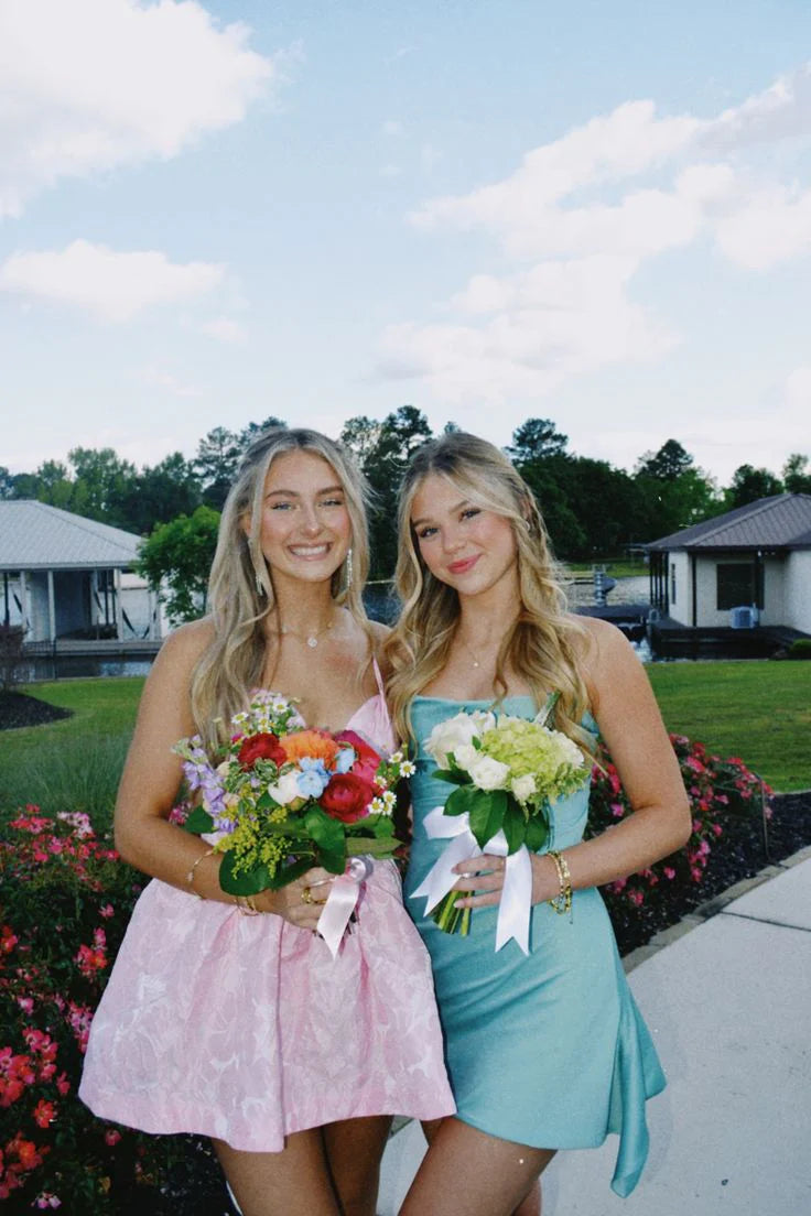 Strapless Grey Ruched Short Homecoming Dress