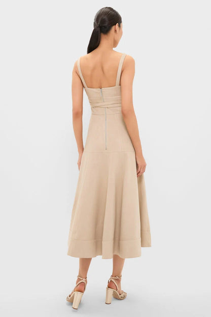 Dune Suede Kendra Maxi Dress