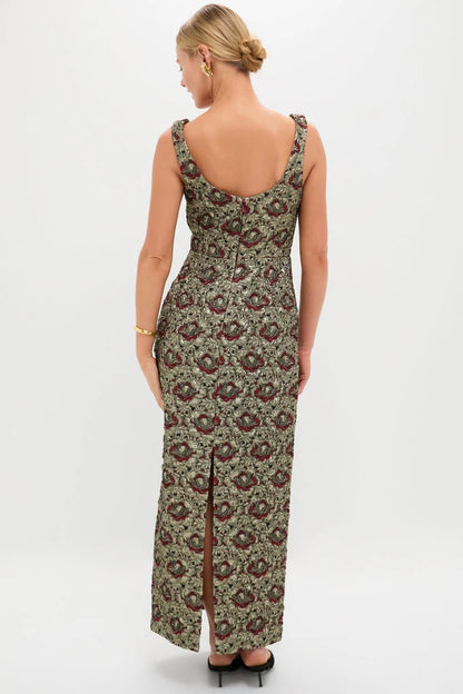 Ruby Multi Ravenna Midi Dress