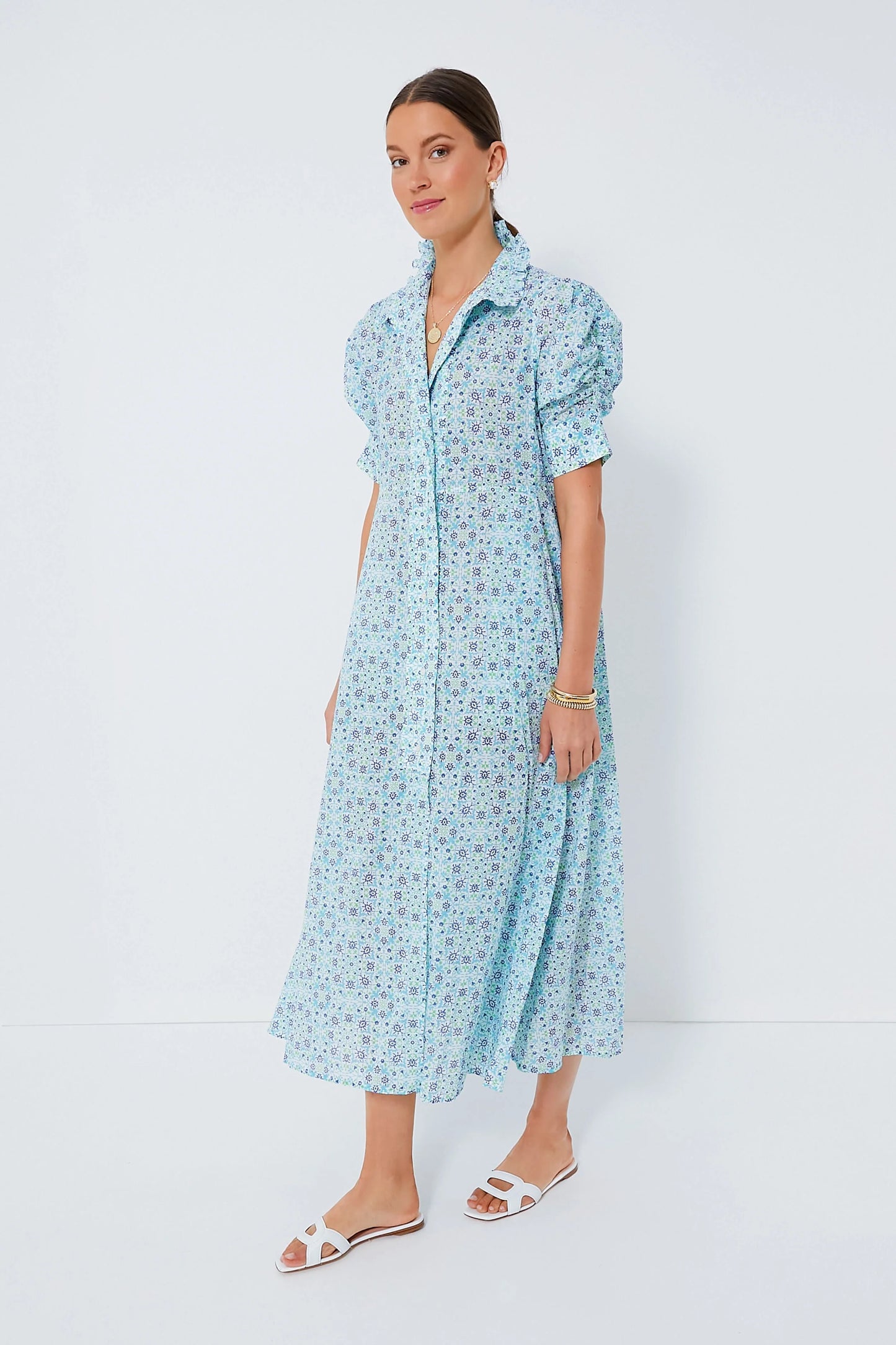 Blue Venetia Maxi Dress