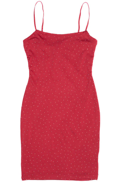 Bedazzled Red Dress