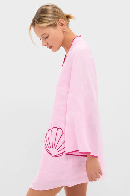 Pink Seashell Oceana Mini Dress