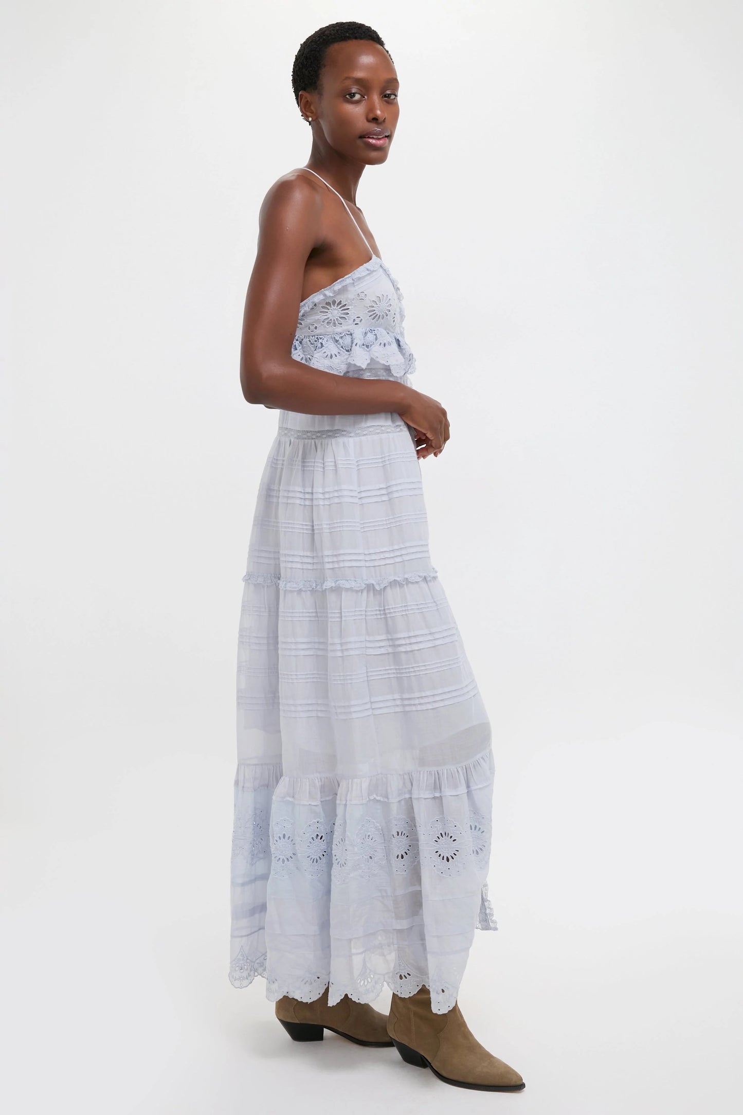 Light Blue Paule Maxi Dress